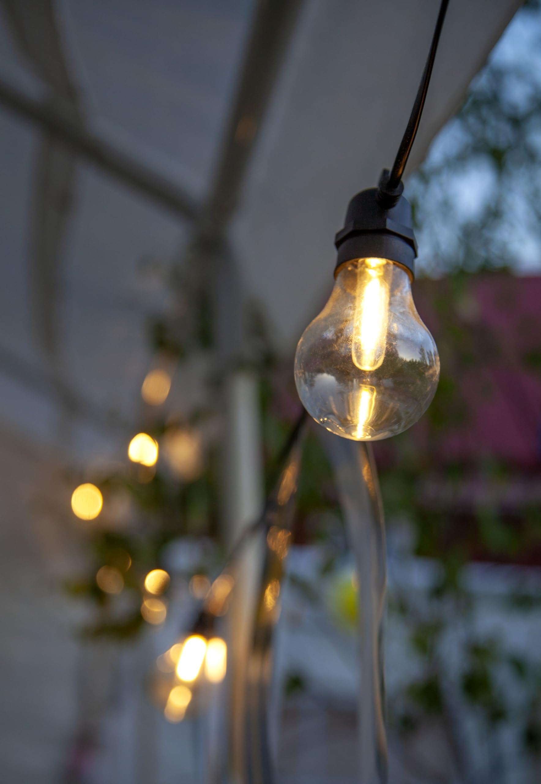 LED-Lichterkette 'Selecta', 10 PET-Kugeln, ww LED