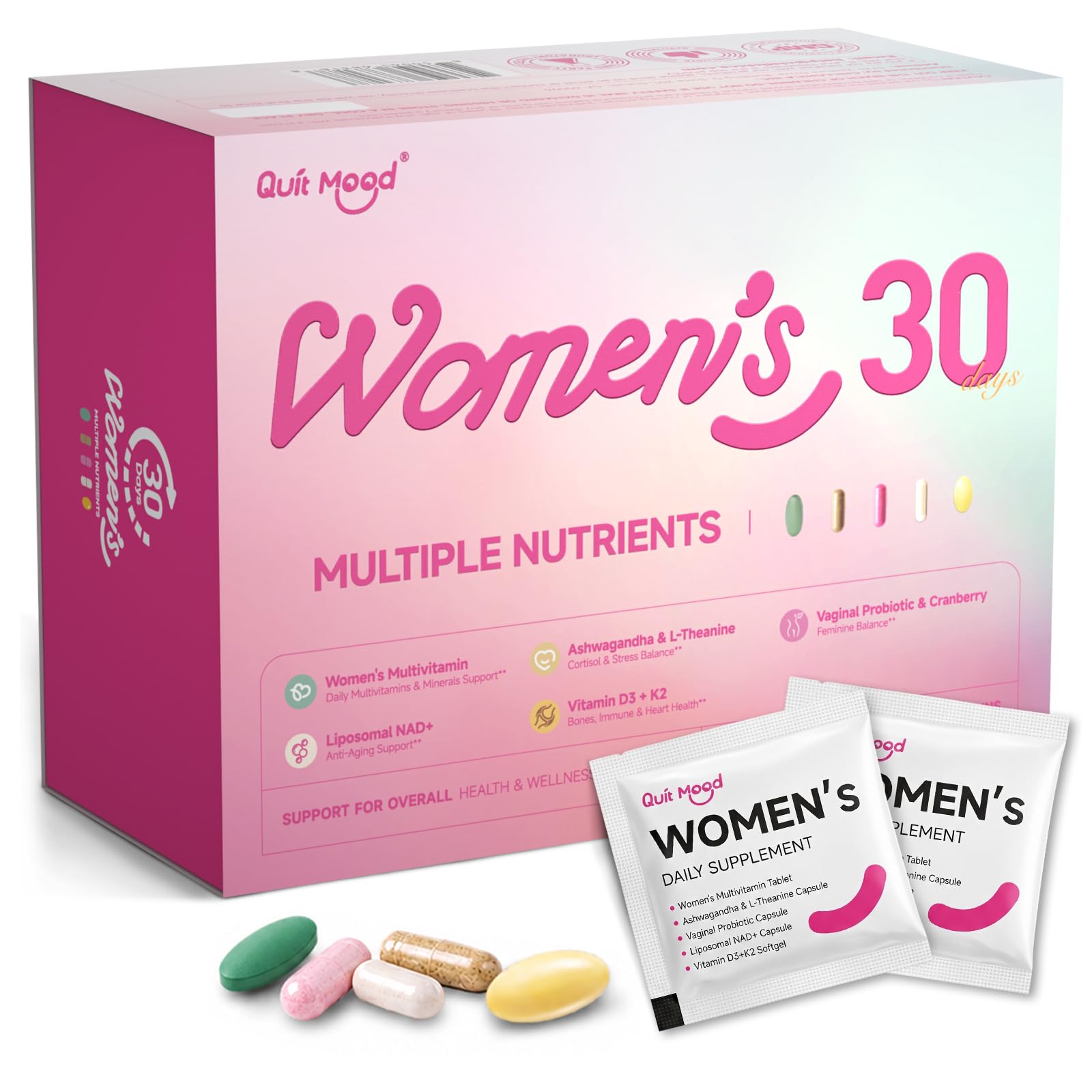 CHILLCHICA Women's All-in-One Vitamin Packs