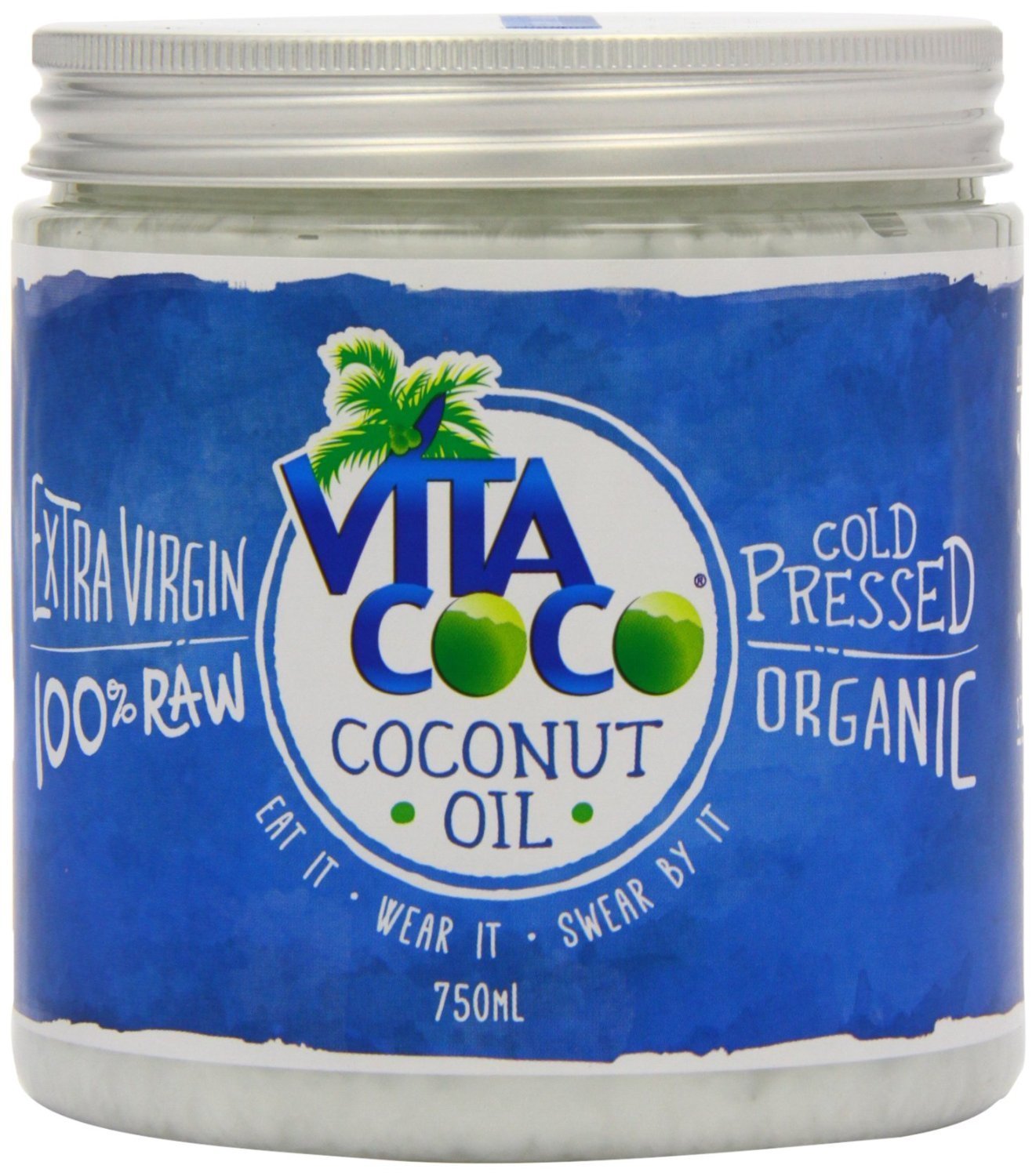 Vita Coco Extra Virgin Organic Coconut Oil 750ml (Pack of 2)