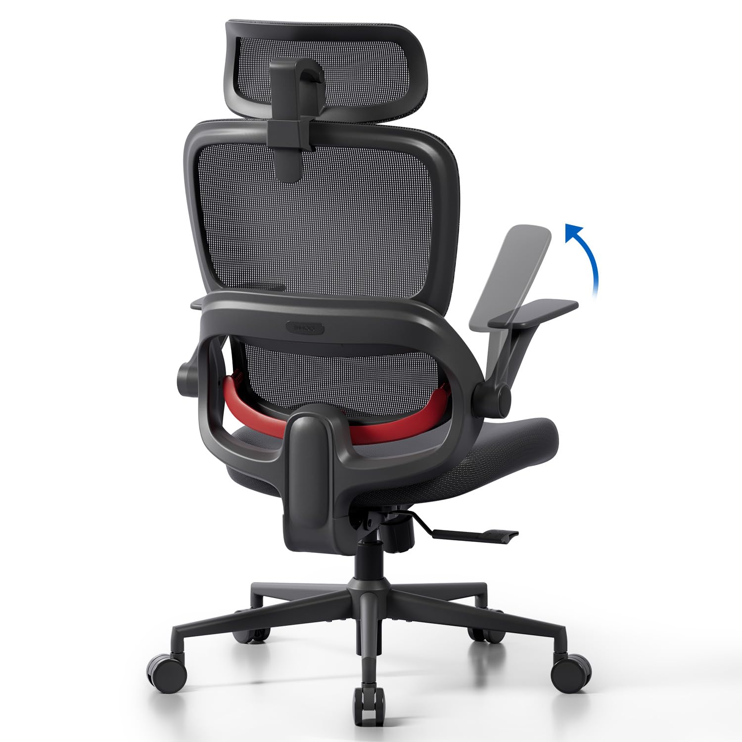 Amazon.co.jp: SIHOO B100-SE オフィスチェア デスクチェア 2Dフリップ