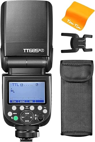 Miniatura 9 de Godox Flash para cámara Sony TT685IIS TT685II-S 2.4G inalámbrico HSS GN60 Flash compatible con cámaras digitales Sony a9 a7 a7II a7III a7R III a7RII