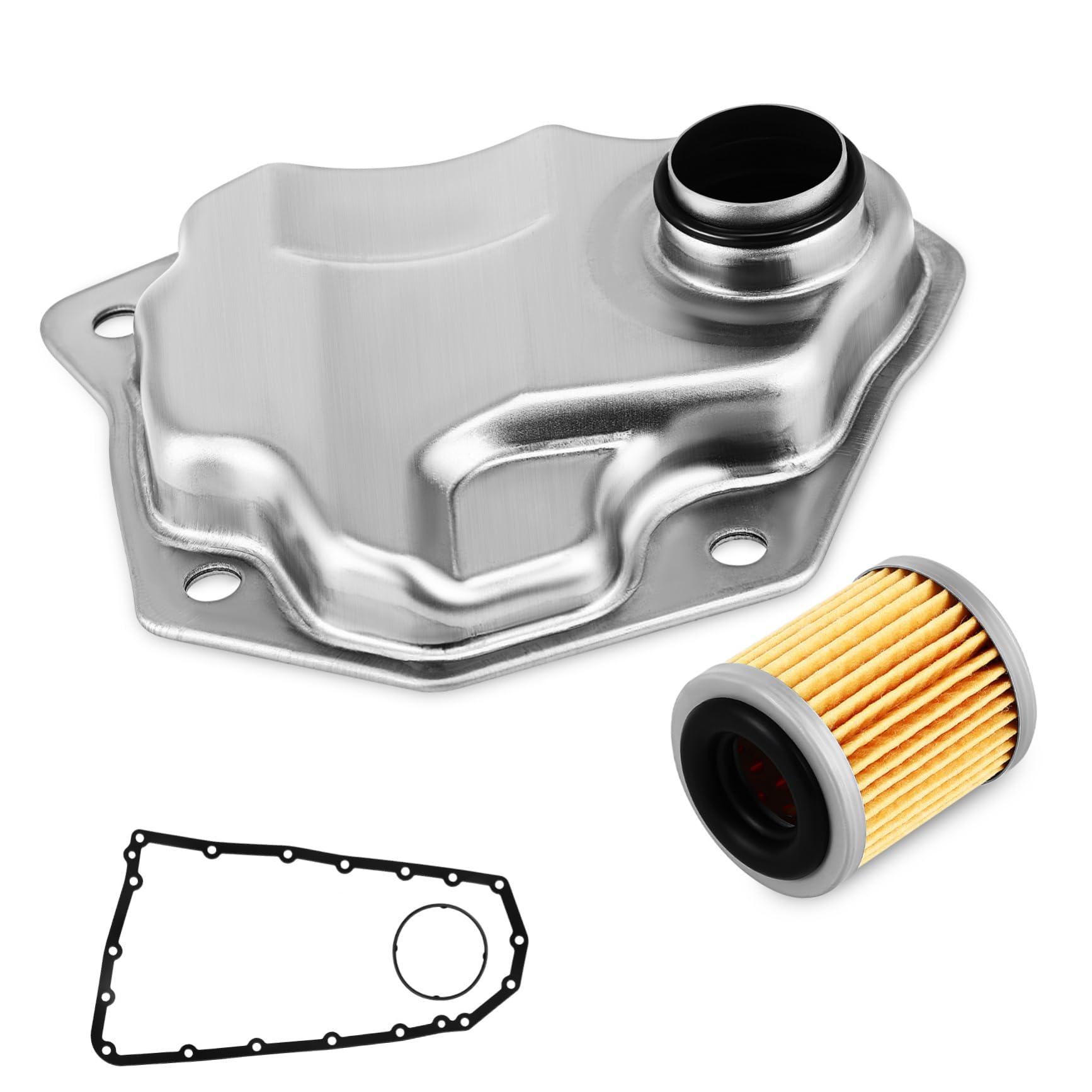 Kit de Filtro de Transmisión Automática Junta del Cárter, Aleación de Aluminio, Instalación Fácil, Compatible Vehículos