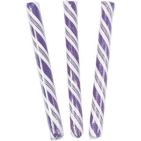 Old Fashioned Purple Candy Sticks