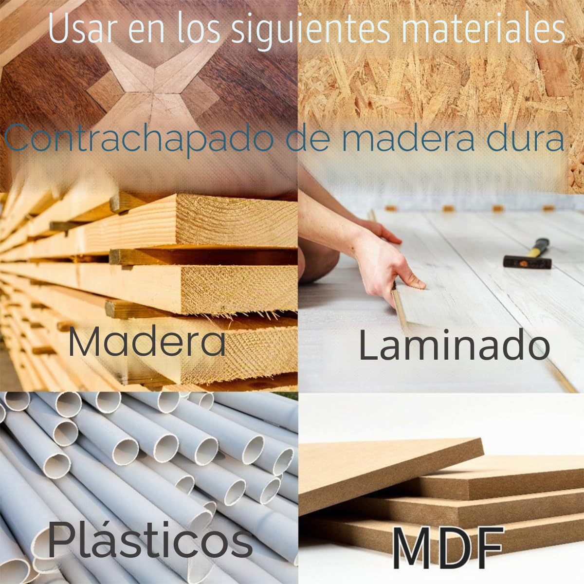 TCT260MXA - Juego de 2 hojas de sierra circular de madera para Bosch Makita Dewalt, 260 mm x 30 mm