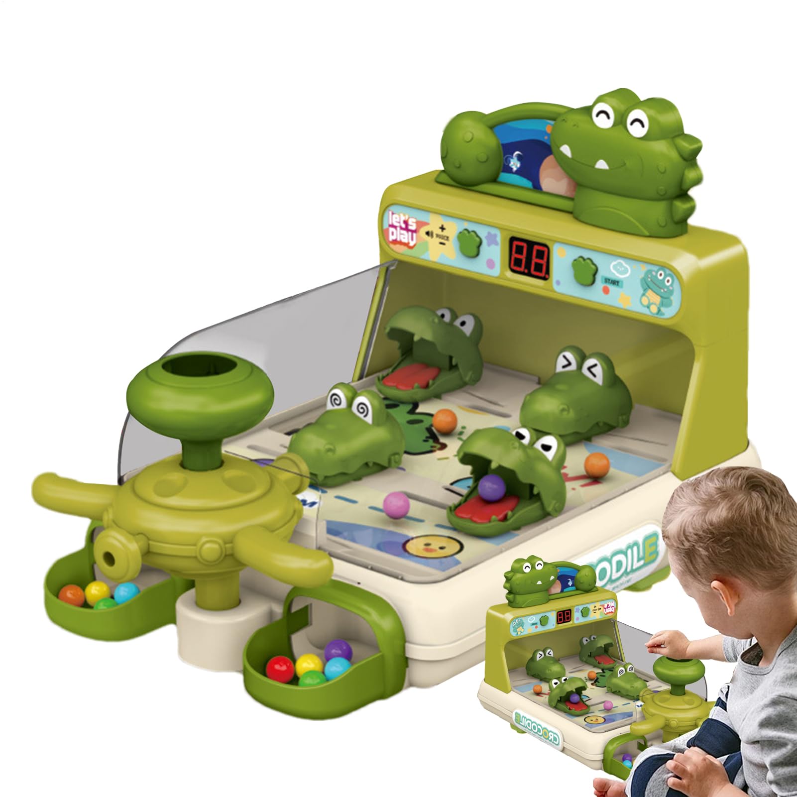 Mini flipper per bambini – Giochi creativi da tavolo per bambini – Giochi da tavolo classici versatili – Giochi da tavolo elettronici per ragazze