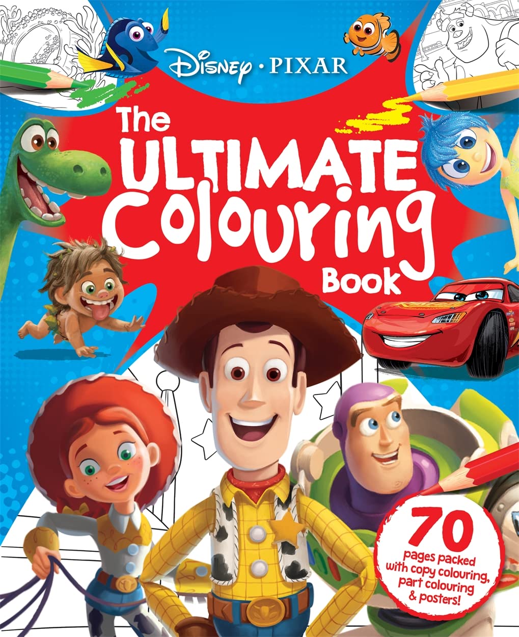 PIXAR: The Ultimate Colouring Book