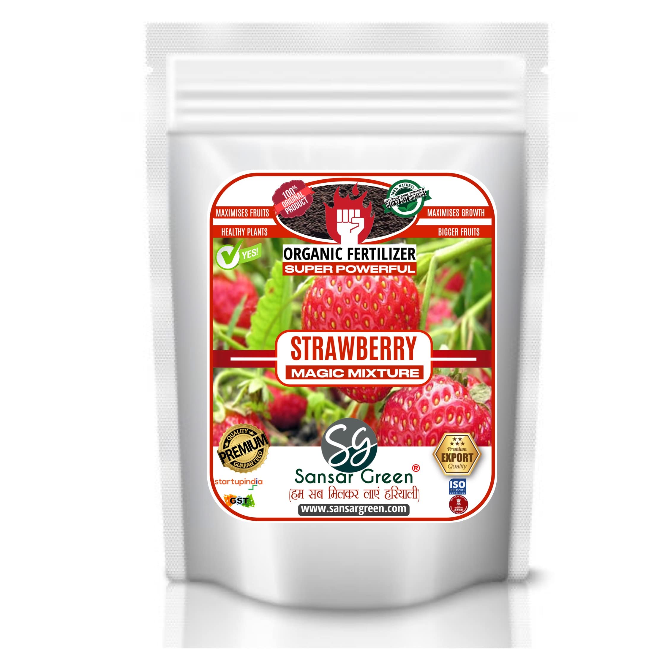 Sansar Green ® Strawberry Magic Mixture, Essential Super Powerful Organic Fertilizer for Strawberry Plants with ++ Growth Booster and Active Micro Organism (5 kg) (B0B5P9JT92) Amazon Price History, Amazon Price Tracker