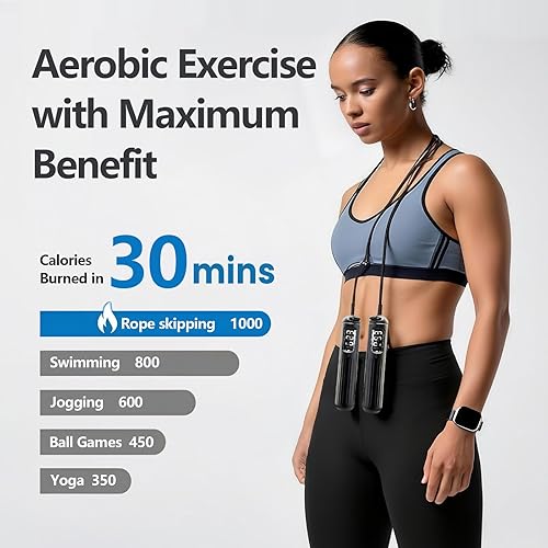 Miniatura 4 de Cuerda de saltar inteligente