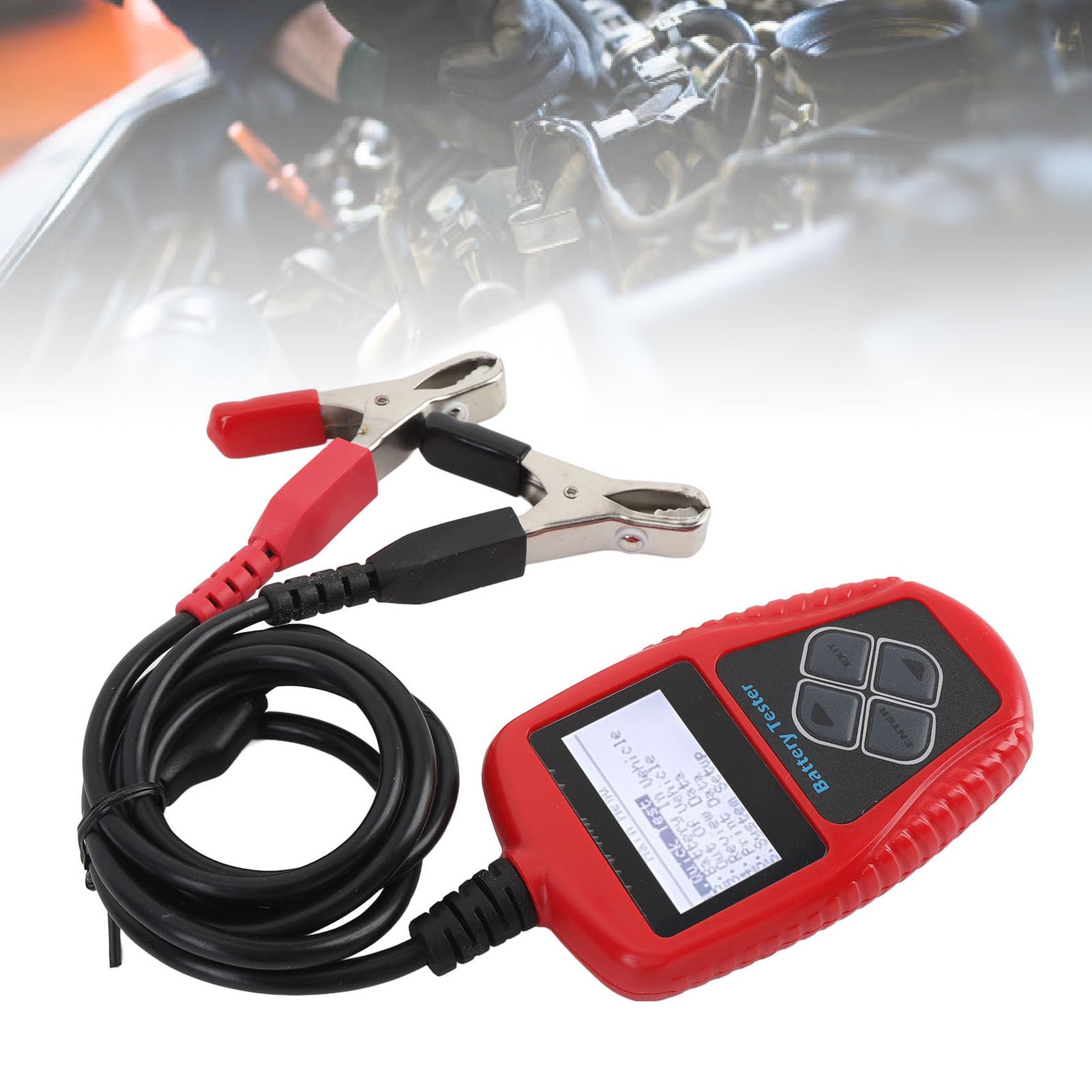 Tester akumulatora samochodowego 12 V CCA 100 do 2000 220AH Cyfrowy tester obciążenia samochodowego Analizator akumulatora Narzędzie do testowania ładowania przy rozruchu z