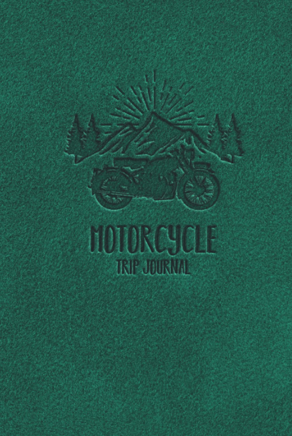 Motorcycle Trip Journal: Travel Log Book with Prompts for Bikers - Motorbike Vacation - Logbook for Bikers - Pocket-Size 6x9 inch - 100 pages