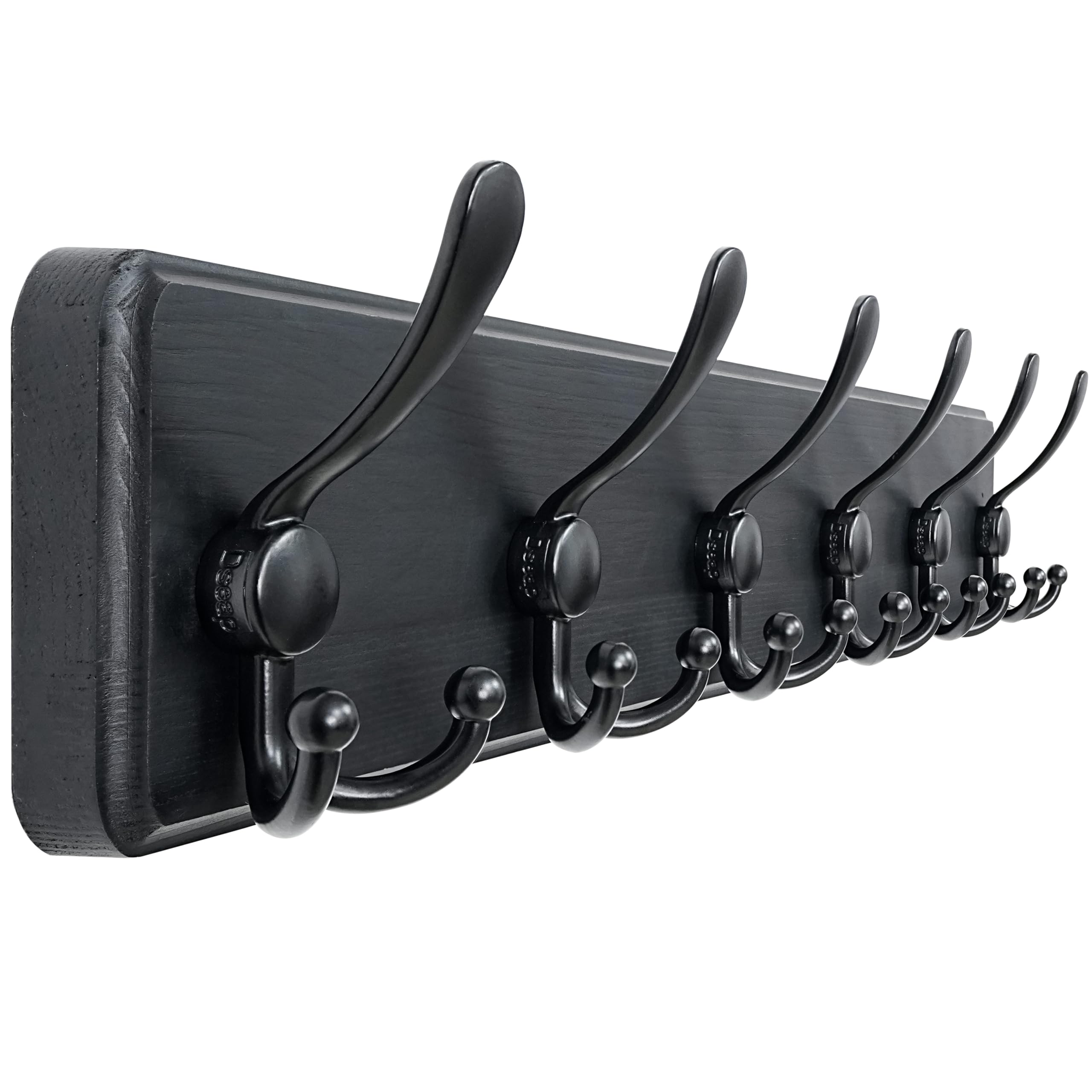 Dseap Coat Rack Wall Mount, 61cm Long, Patented, Heavy-Duty