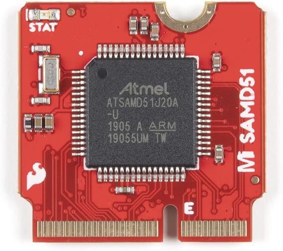 SparkFun MicroMod SAMD51 Processor - Modular Interface Ecosystem Connects SAMD51 microcontroller Processor Board Compatible with Various Carrier Board peripherals
