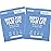 HyperGo XL Body Wipes for Women & Men - 12 x12 Rinse-Free Full Body Cleansing Wipes 2-20 Count Packs - Unscented | Biodegradable, Hypoallergenic, Aloe-Infused | Gym, Festival, Camping Essentials