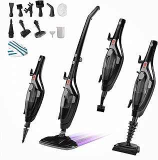 Domestica Steamo 10-In-1 Steam Cleaner For Home Cleaning With 2 Steam Modes | Foldable With Detachable Handheld Steam Clea...