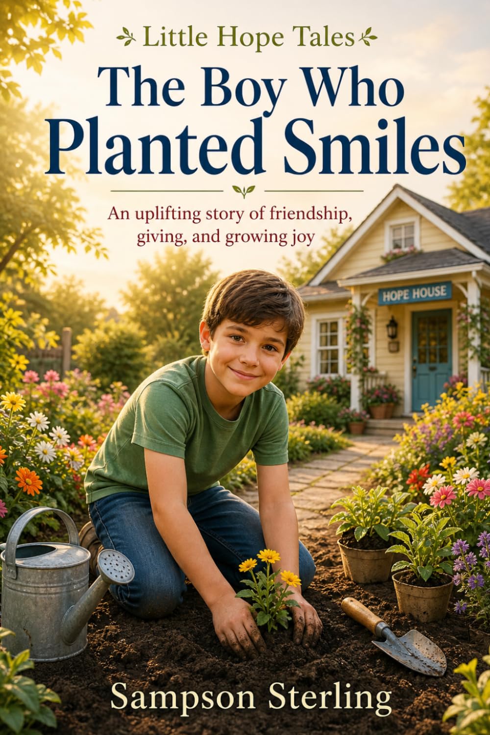 The Boy Who Planted Smiles: An uplifting story of friendship, giving, and growing joy (Little Hope Tales)