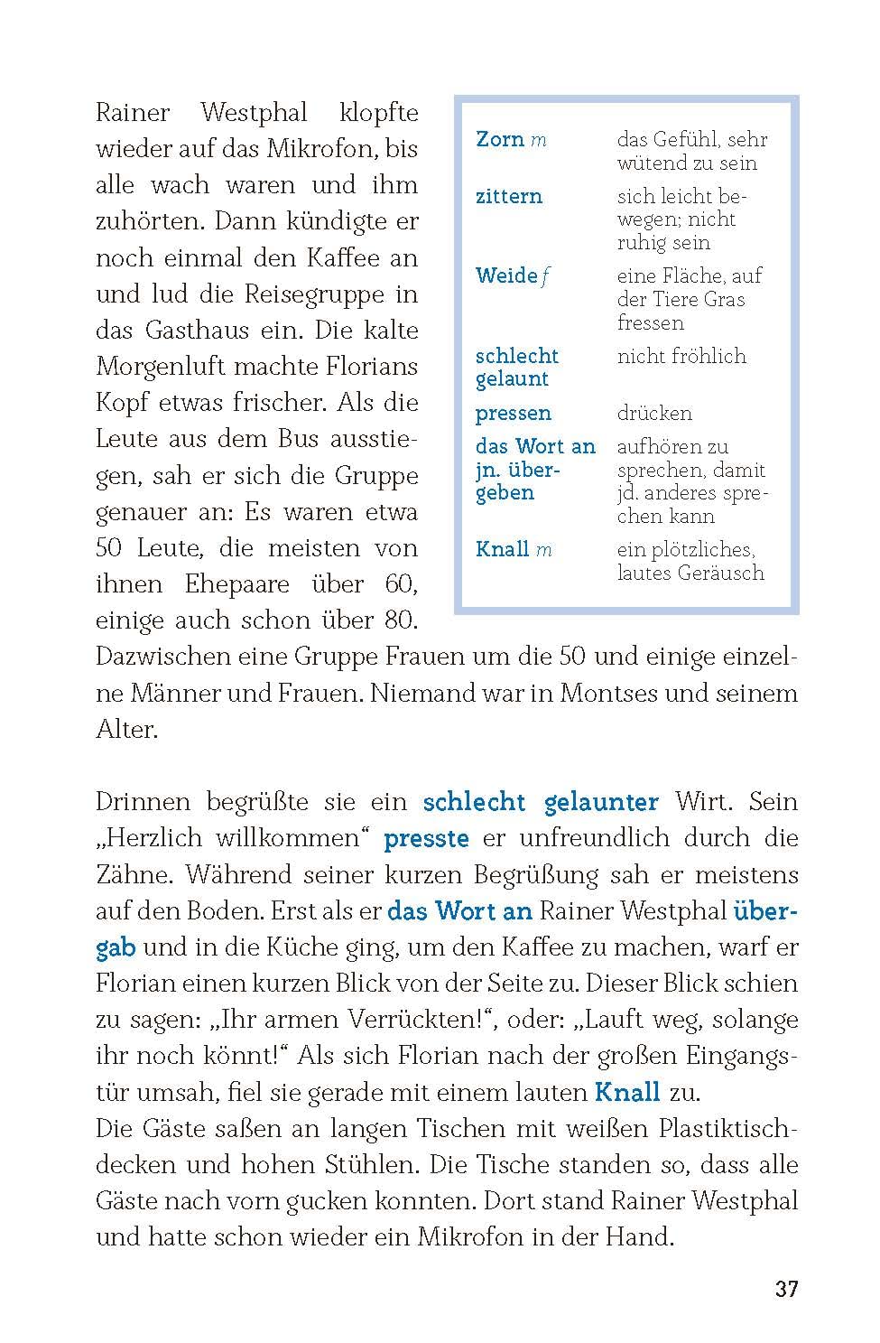Das Glück liegt auf der Straße: Deutsch als Fremdsprache (DaF) B1