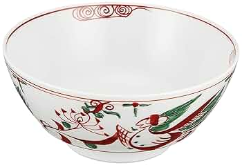 有田焼　陶祥窯　大鉢　ラーメン鉢　赤絵　3客 有田焼 陶祥窯 大鉢 ラーメン鉢 赤絵 3客