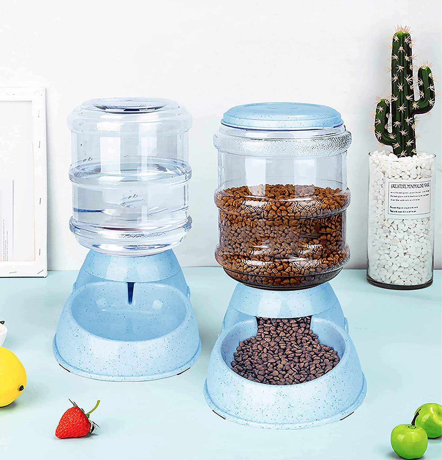 tgopit Gravity Pet Water Dispensers Self-Dispensing Water Bowl Dispenser and Automatic Dog Water for Small Large Pets Puppy Kitten Rabbit Bunny(Combo) (B09K7VWGLX) Amazon Price History, Amazon Price Tracker