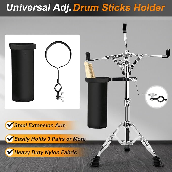 Soporte para caja con pedal simple para bombo miniatura 8