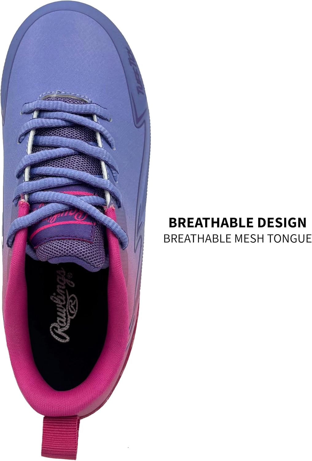 Rawlings Girls Rawlings Impact Youth Girls Softball Cleats