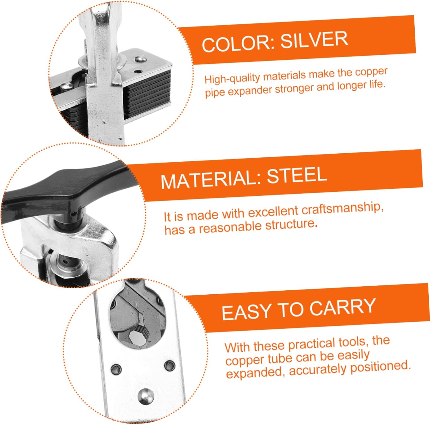 1pc Air Conditioner Tube Expander Kit for Flaring Conditioner Tube Repair Tool Construction