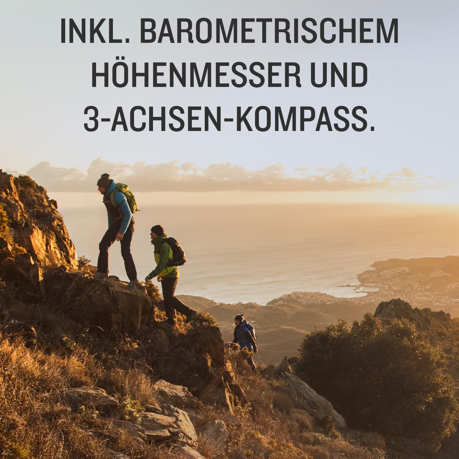 Garmin GPSMAP 65s – Robustes GPS-Outdoor-Navi mit vorinstallierter TopoActive Europakarte, 2,6“ Farbdisplay, Barometer & Kompass. Navigation mit 5 Satellitensystemen und Multi-Frequenz-Technologie.