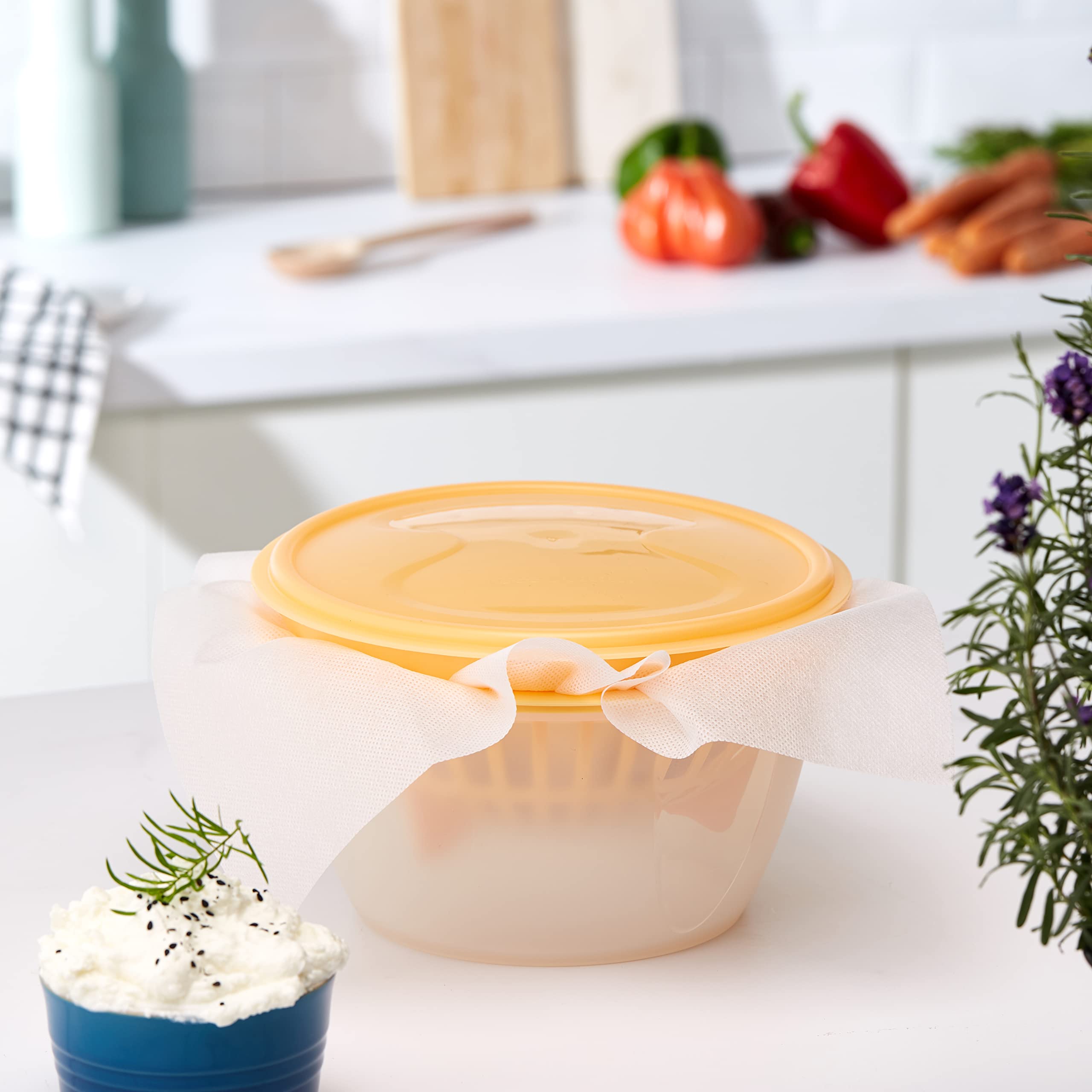 Tescoma 643120 Set per preparare formaggi cremosi