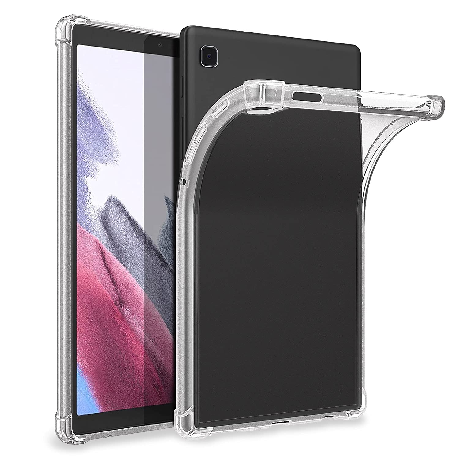 Olixar Case for Samsung Galaxy Tab A7 Lite - Gel Silicone Flexible - Slim Protective Cover - FlexiShield - Scratch Resistant Design - Non Slip