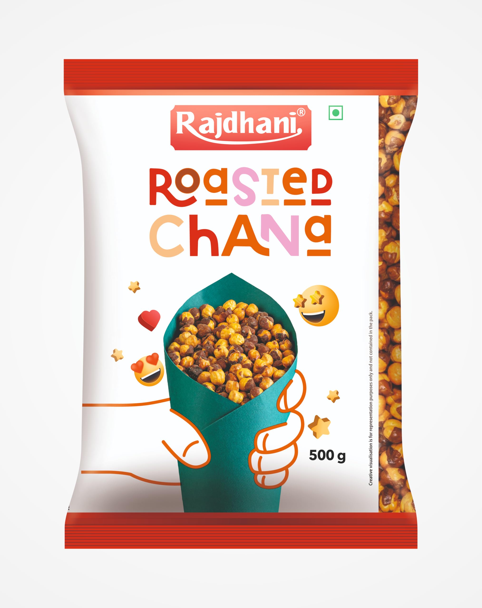 Rajdhani Roasted Chana(500G)|Bengal Gram Chickpeas/Bhuna Chana (B0DB5PB3N5) Amazon Price History, Amazon Price Tracker