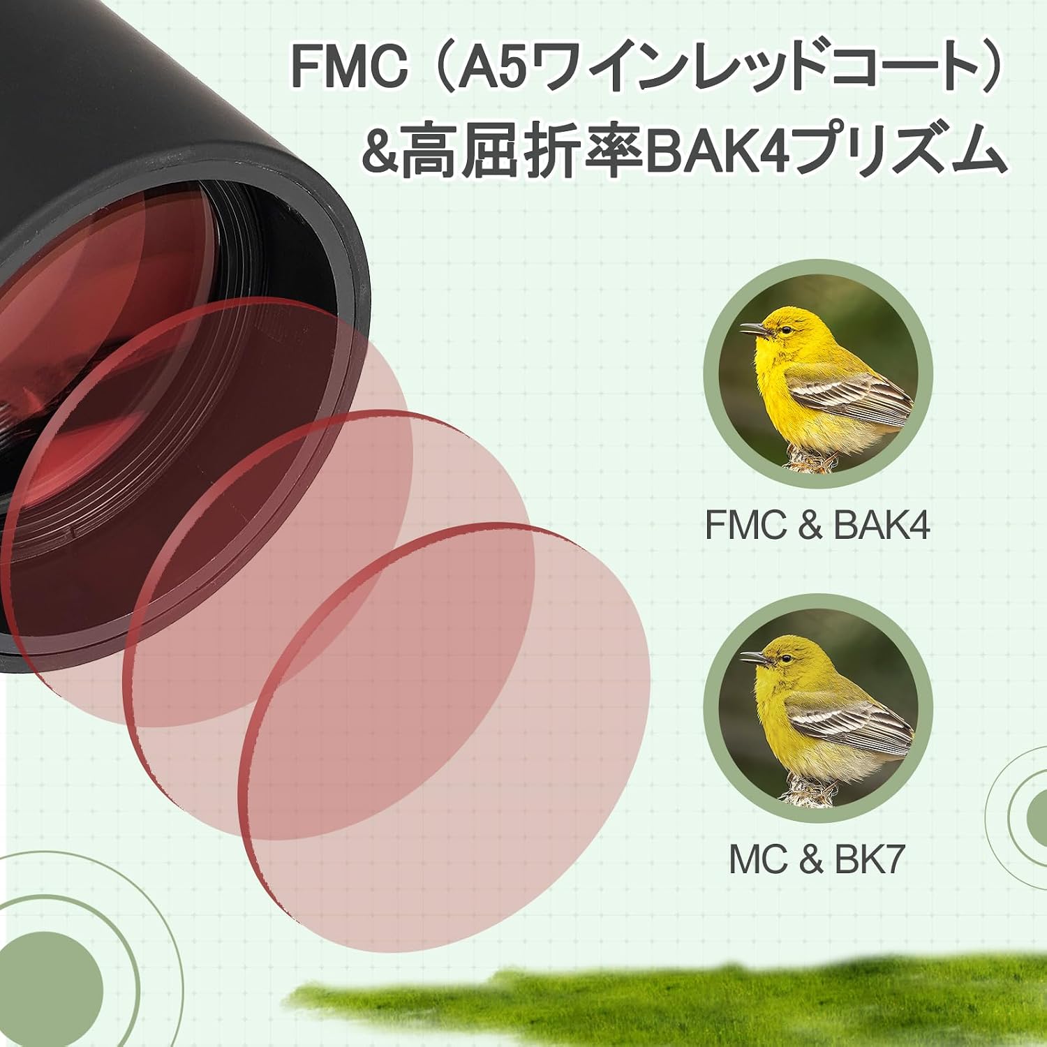 SV28PLUS フィールドスコープ 25-75x70mm FMC（A5ワインレッドコート) BAK4 IP65防水 【年】