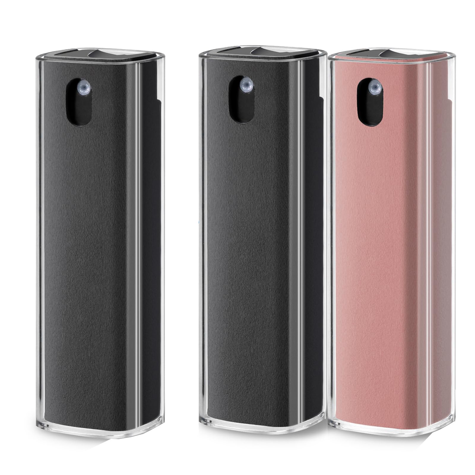 Touchscreen Mist Cleaner Spray, (20ml Upgrade Extra Large Ver.) Screen Cleaner Spray Tool for Phone Laptop Device Lens TV PC Car Screen with Refill, Brush & Microfiber Cloth, Grey