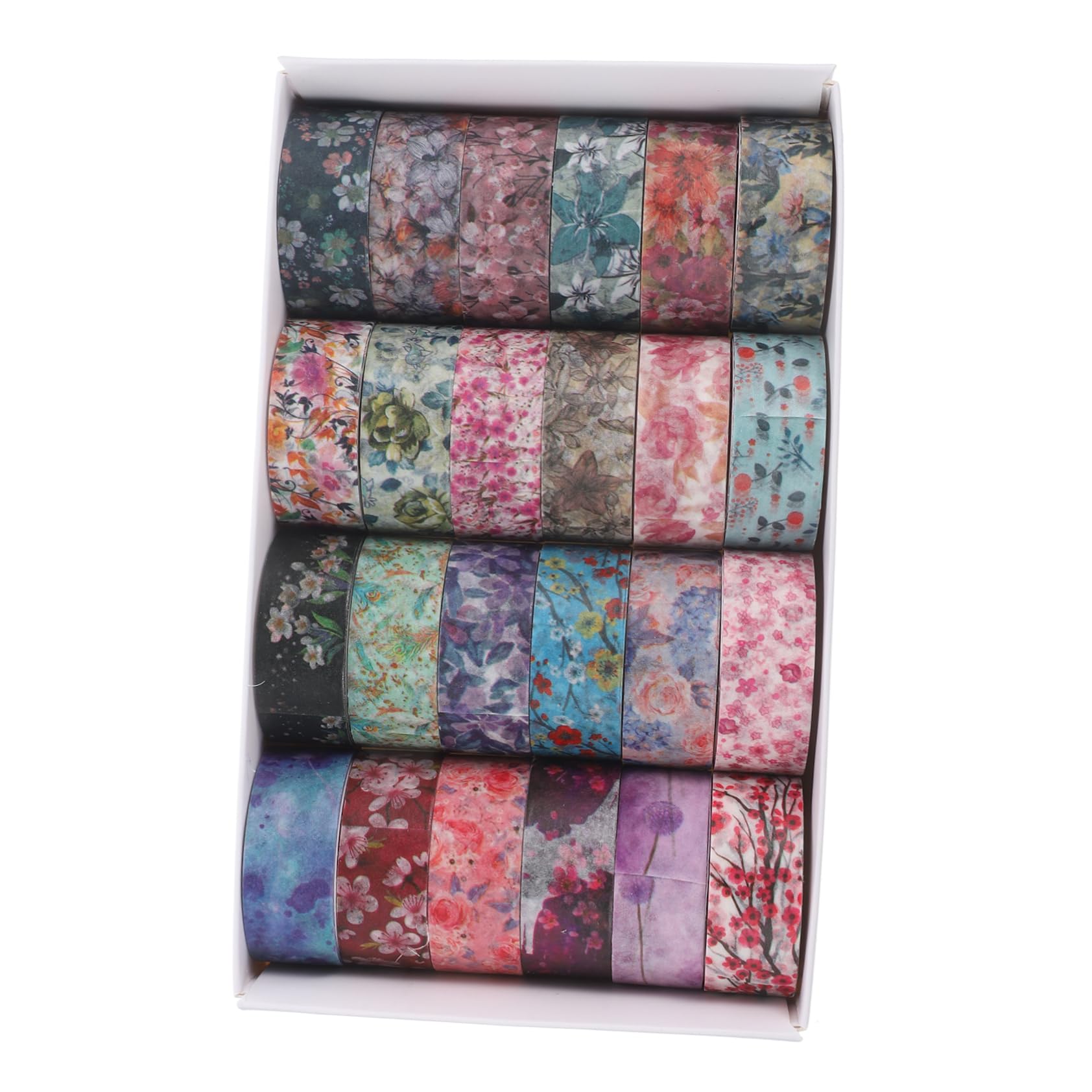 NUOBESTY 120rollen Washi Tape Mit Aesthetic Klebeband Für Scrapbooking Journaling Und Diy-projekte Pro Rolle Dekorative Muster Für Kreative Gestaltung