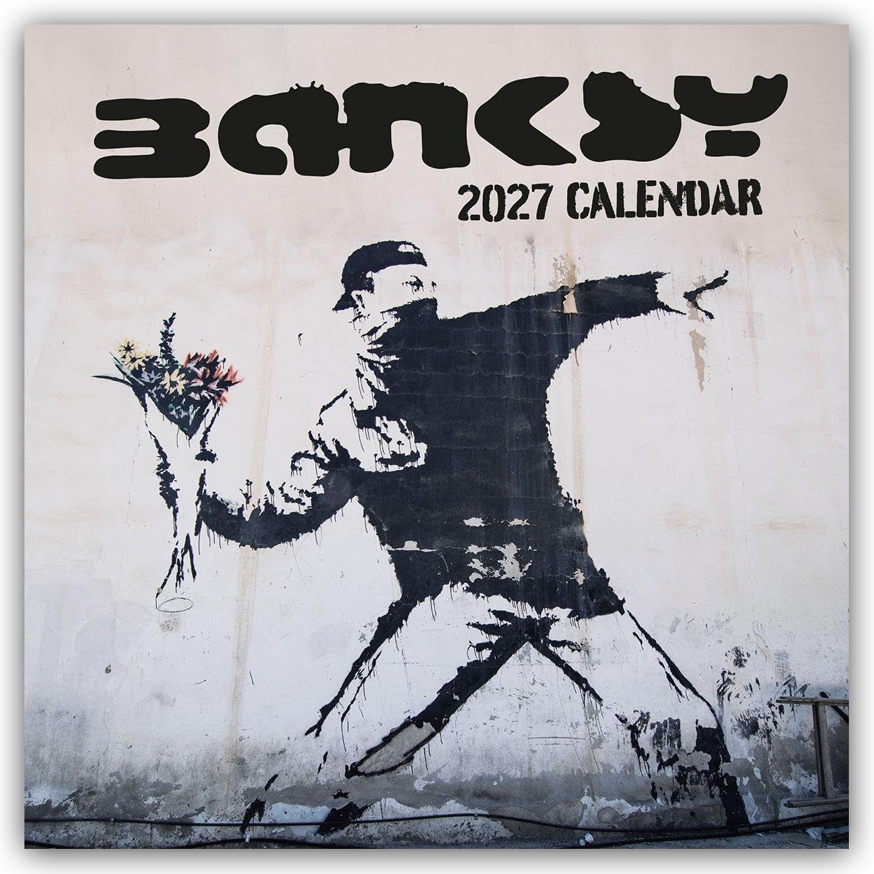 Banksy 2027 Square Wall Calendar: Original Red Robin Publishing Ltd-Kalender [Mehrsprachig] [Kalender]