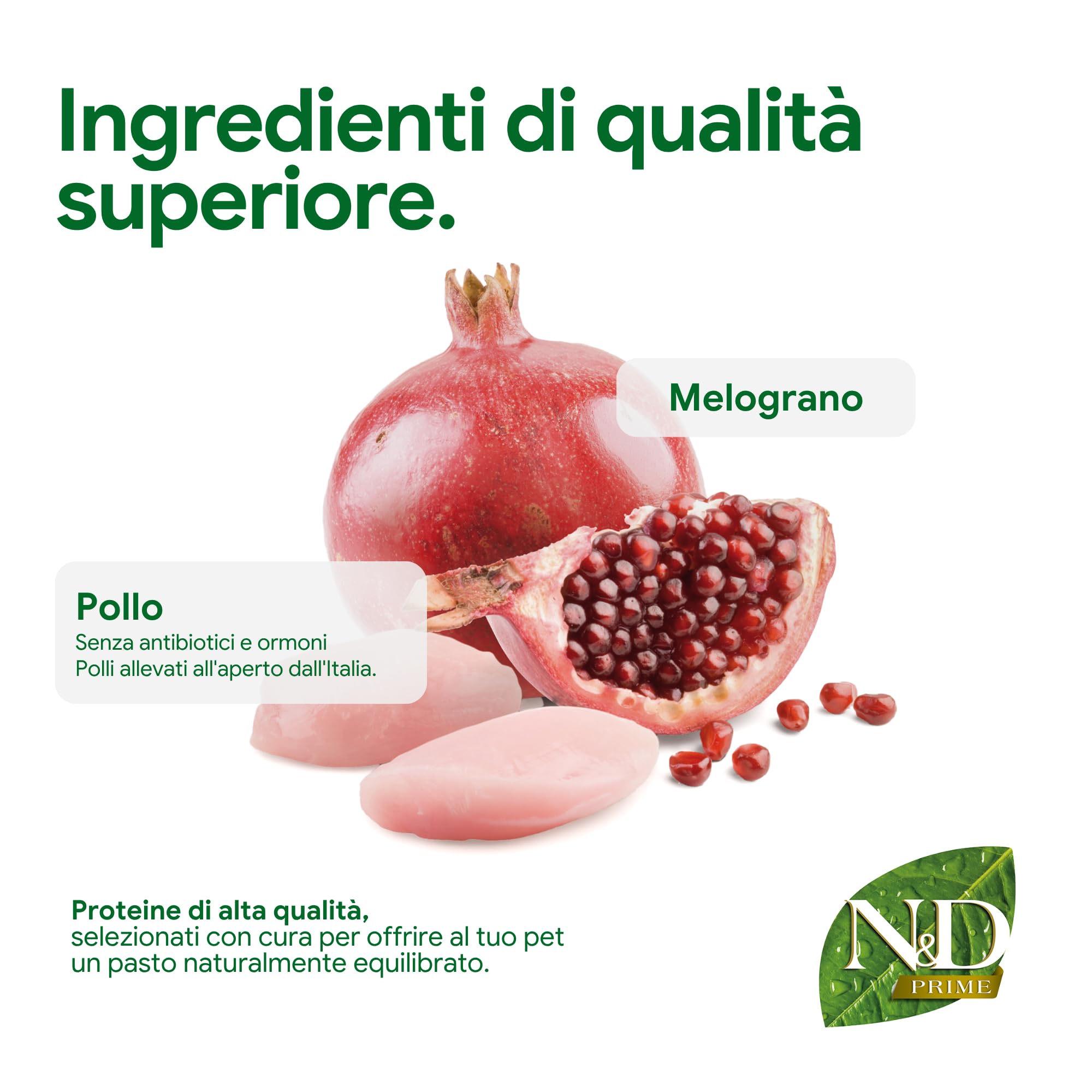Farmina N&D Grain Free Adult Cat con Pollo e Melograno per Gatti 10 kg