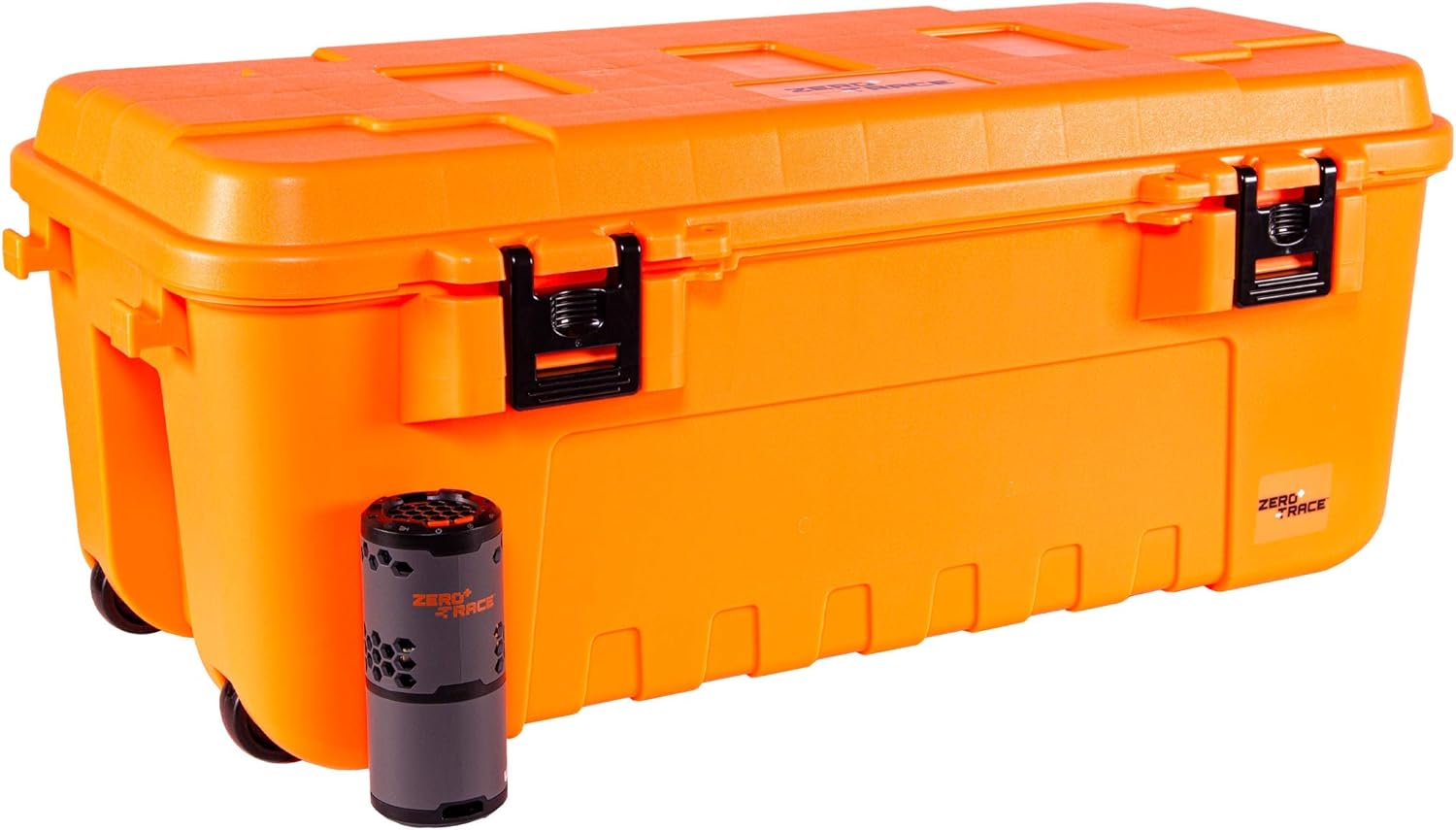 Wildgame Innovations ZeroTrace Plasma Ion Trunk Unit | Scent Eliminator Trunk for Clothing & Gear, Black (POINTNK)