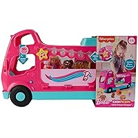 Fisher-Price Little People, giocattolo Barbie Little Dreamcamper per per camper con musica