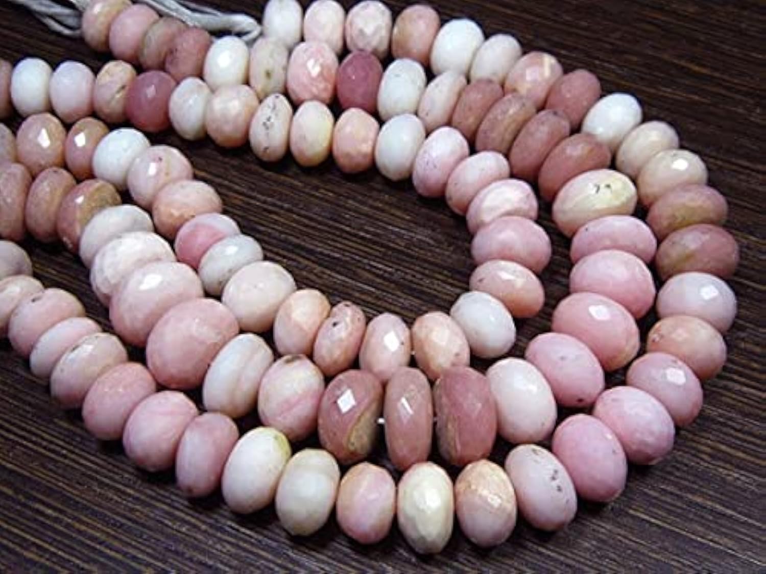 Perles opale rose AA 12mm pour réparer et personnaliser vos colliers en pierres de lune