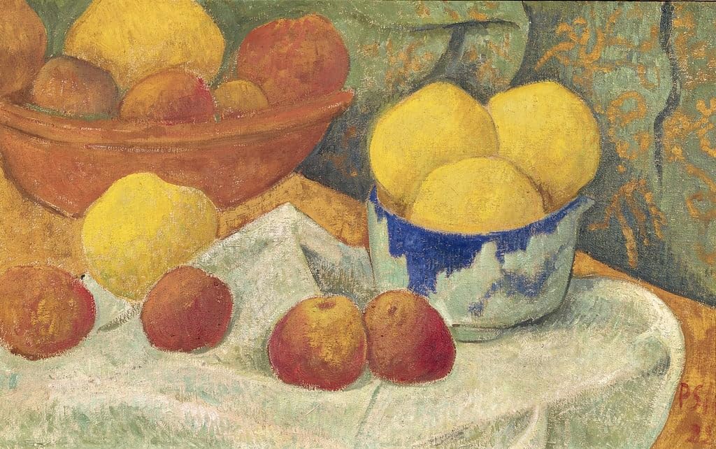 Tableau fruits Paul Sérusier - Impression art mural chambre 60x90cm - 5