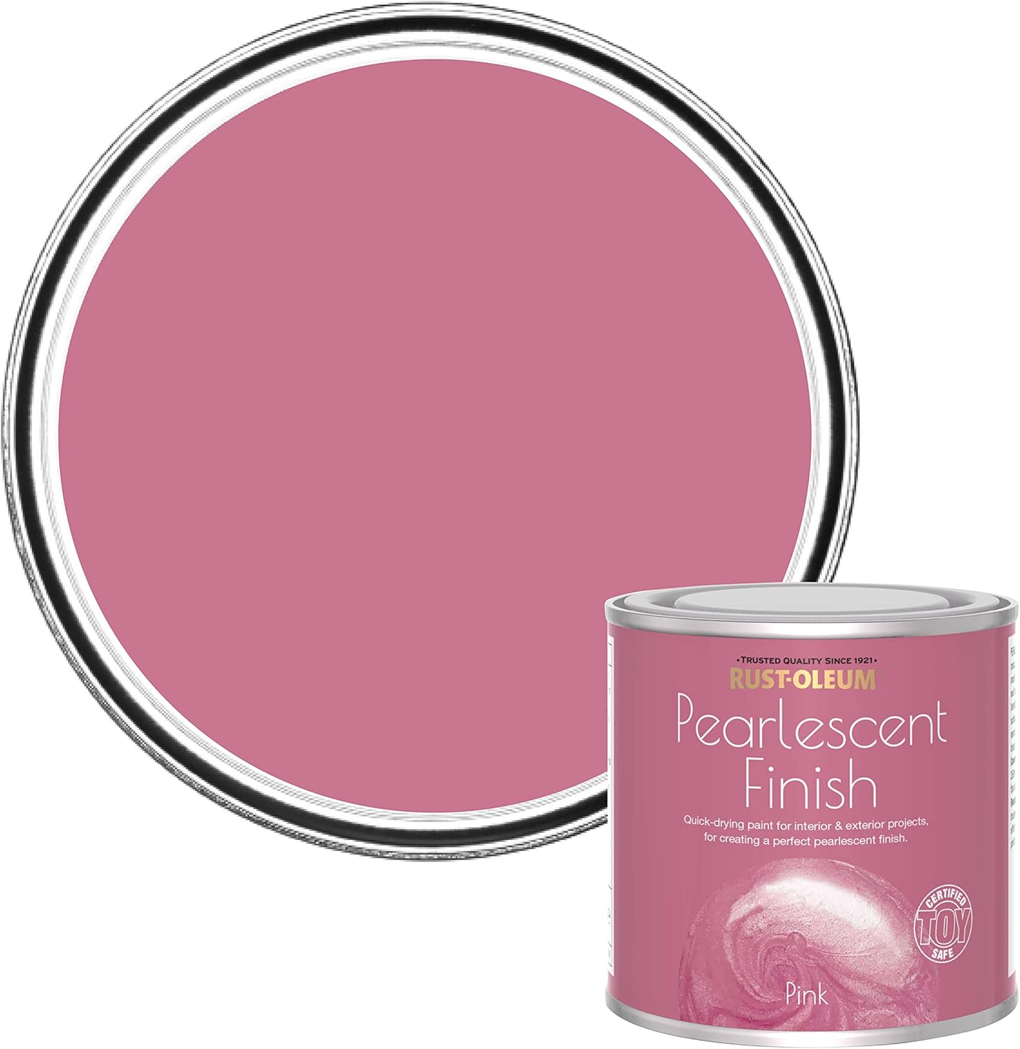 Rust-Oleum Pearlescent Finish Pink 250ml : Amazon.co.uk: DIY & Tools