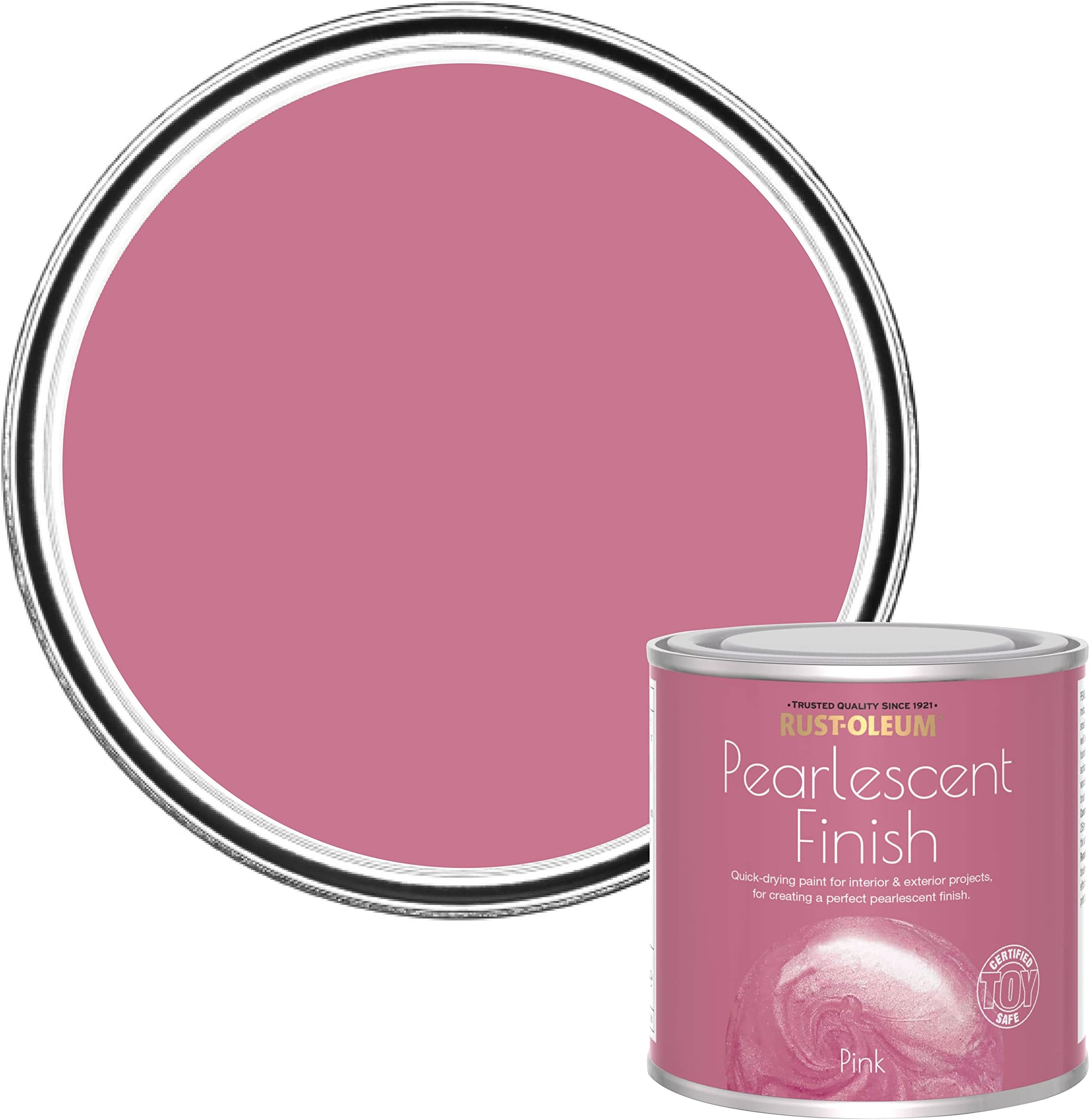 Rust-Oleum Pearlescent Finish Pink 250ml