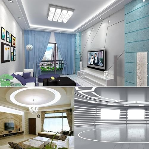 Miniatura 2 de Xunata Cuerda de luz LED de neón de 26.2 pies, DC 12 V 2835 tubo redondo flexible de 360 grados, tira de luces LED de neón impermeable 960 unidades