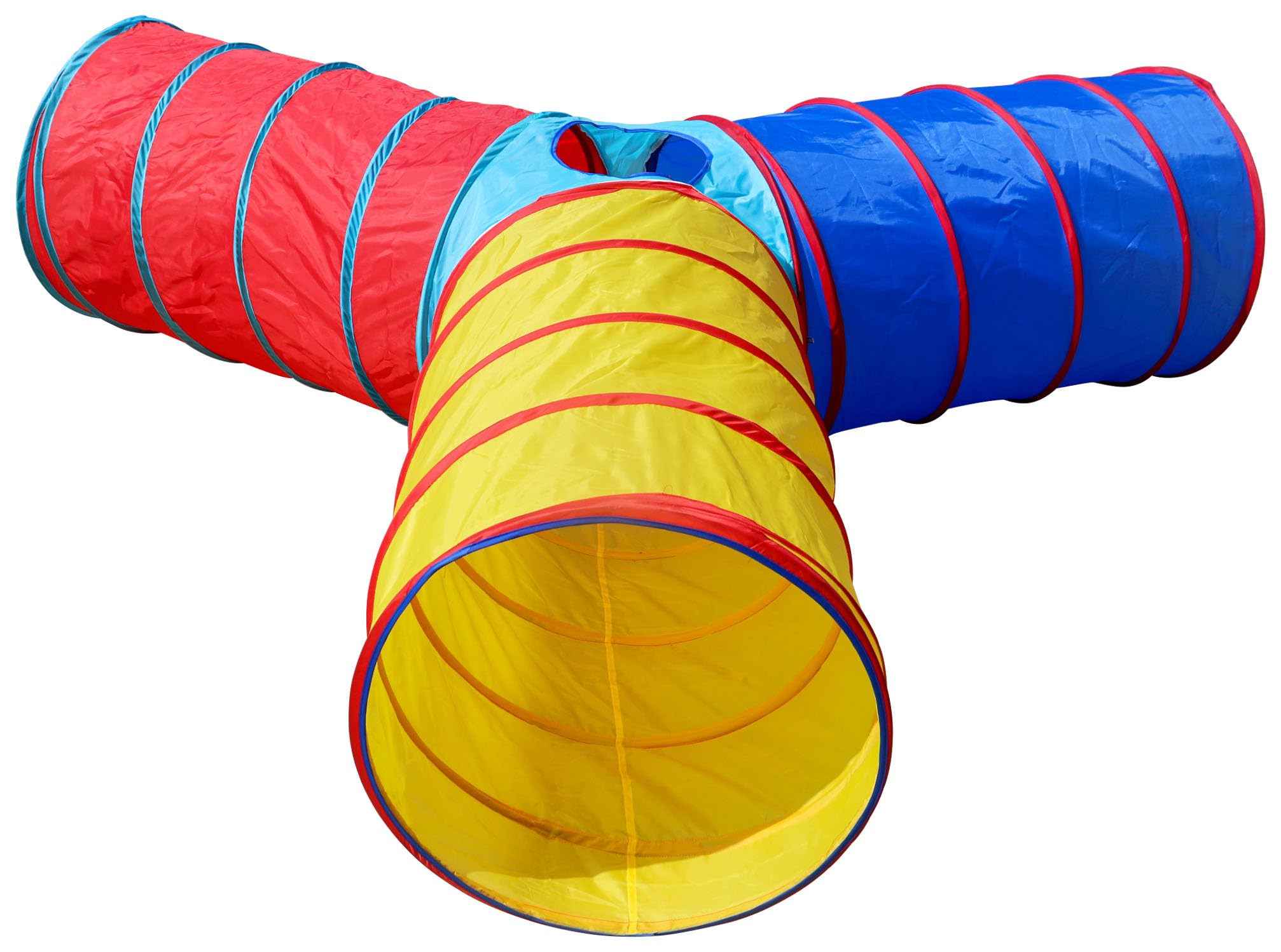 - Homecute Tunnel Tent for Kids, Foldable Indoor & Out Door Crawl Through Tunnel for Toddler Babies Children, Tunnel Tent for Kids, Girls and Boys. (3 Way Multicolour)