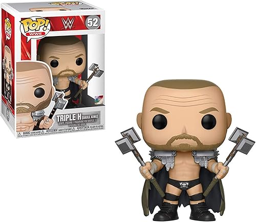 Funko Pop! WWE - Figura coleccionable de Triple H Skull King, multicolor