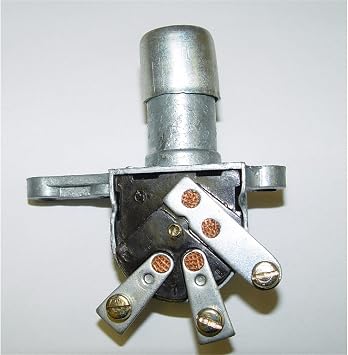 Omix-Ada | 17233.01 | Headlight Dimmer Switch | OE Reference 811681 | Fits 1946-1971 Willys / Jeep