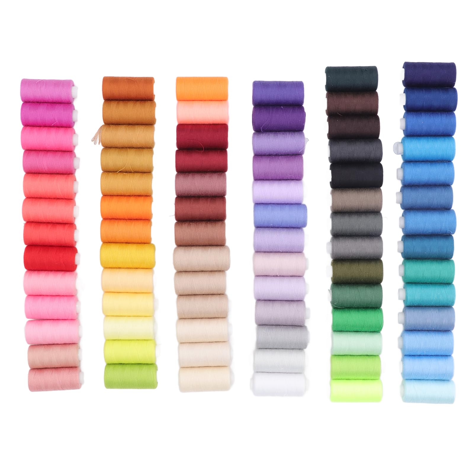 Set di Fili da Cucito Premium da 400 Iarde, 80 Colori, Fili in Poliestere per Cucito a Mano e Quilting Fai da Te