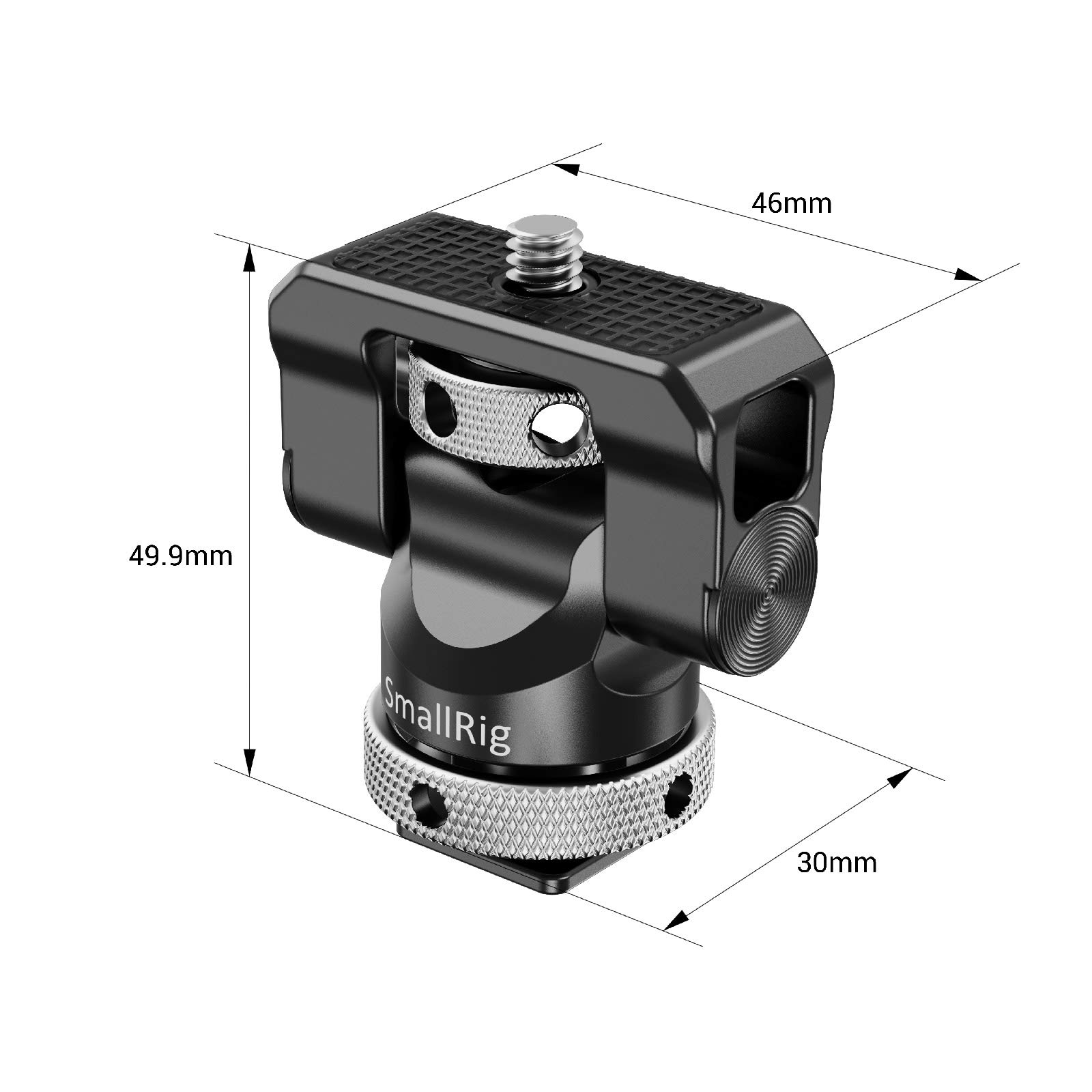 Amazon | SMALLRIG モニターマウント マウントホルダー 左右360度回転