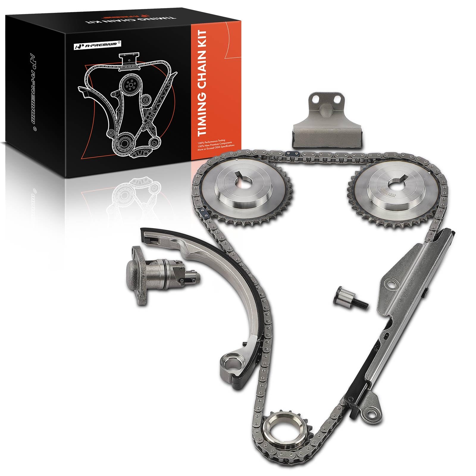 ガレーラ セット ③ A-Premium 8PCS Engine Timing Chain Kit W/Sprocket & Tensioner