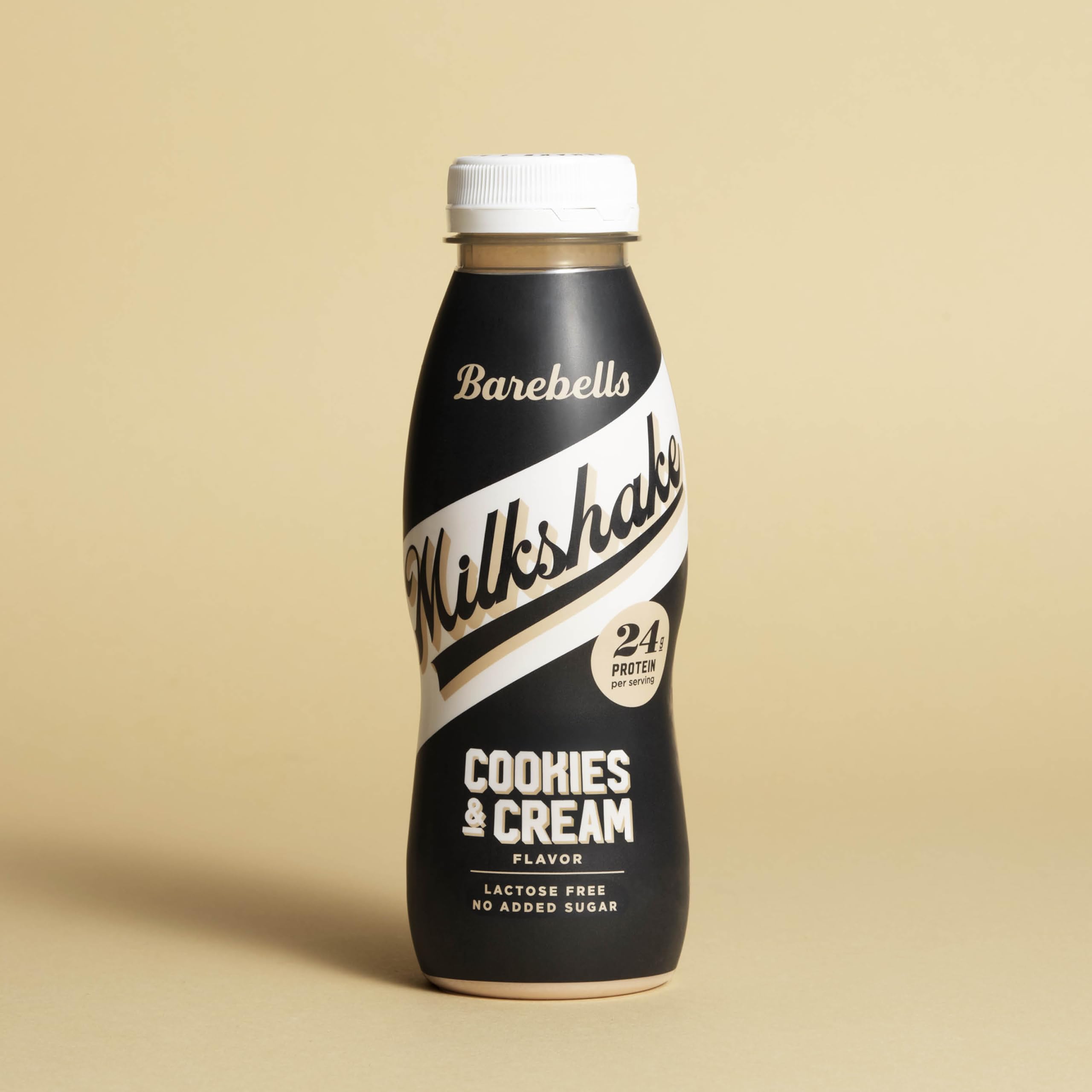 Barebells Milkshake Batido de Proteínas 24g Sin Lactosa Sin Gluten Sin Azúcares Añadidos Sabor Cookies & Cream Pack 8 x 330ml