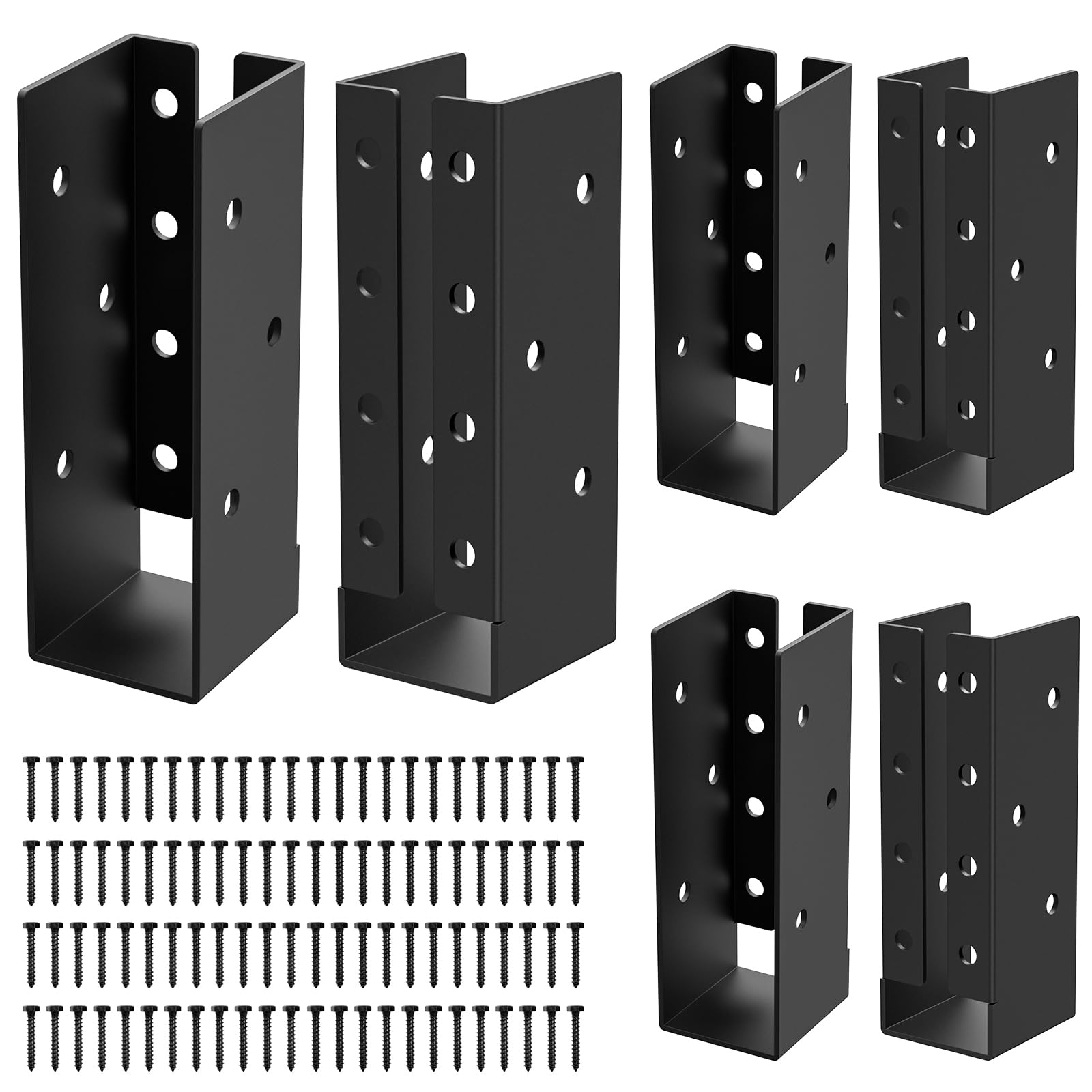 ORIGLE Concealed Joist Hanger 6-Pack