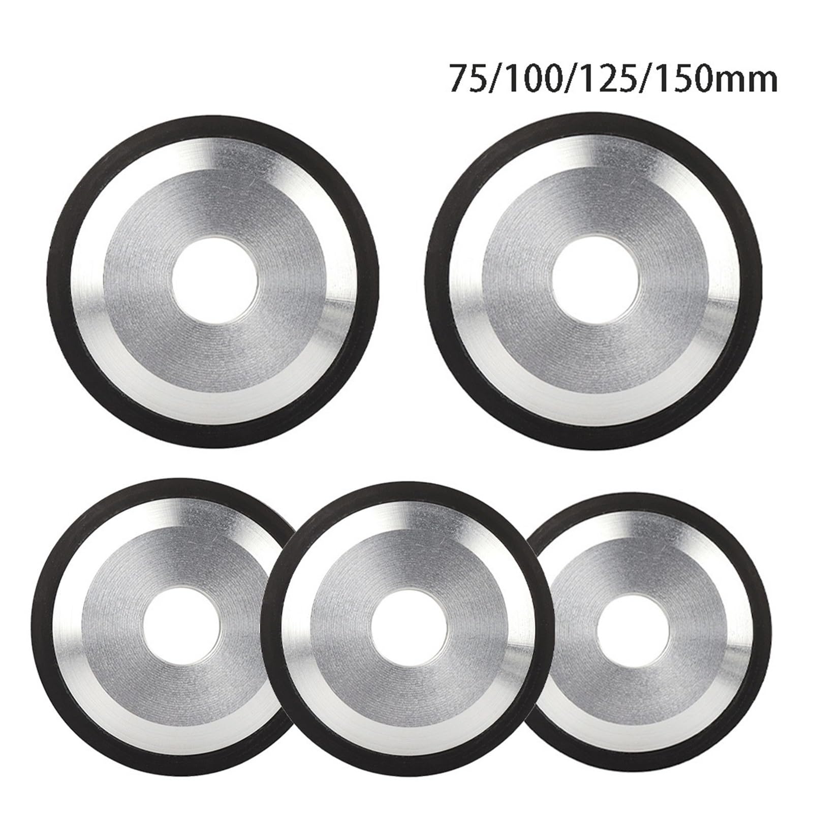 Disque de meulage abrasif en résine 3/4/5/6 pouces for la coupe meuleuse d'angle(75x16x10x5mm,320)
